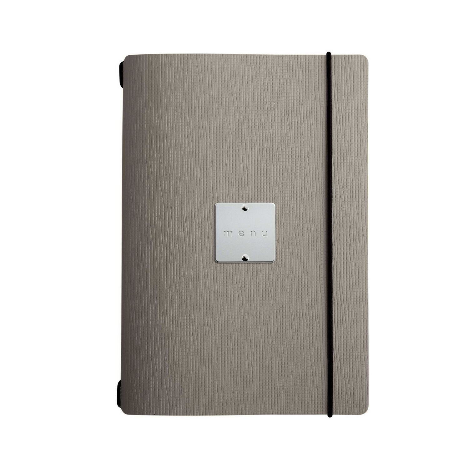 Menu A5 Dag Style chef taupe horeca