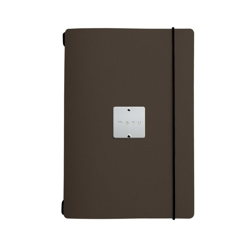 Menu A5 Dag Style chef brown horeca