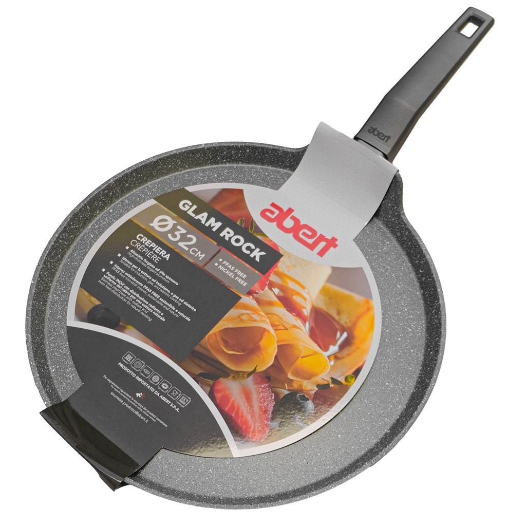 Abert crepe pan 28 cm aluminium non stick induction horeca