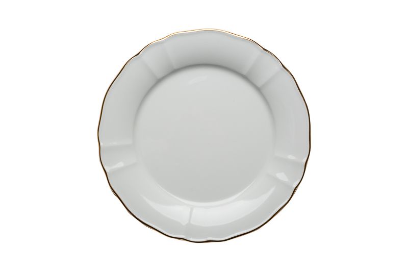 Tilde gold rim dinner plate 26 cm horeca