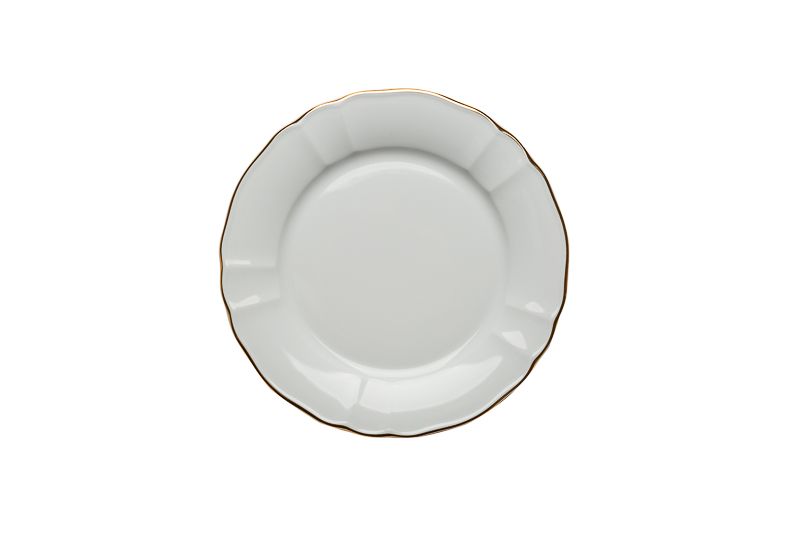 Tilde gold rim dessert plate 22 cm horeca