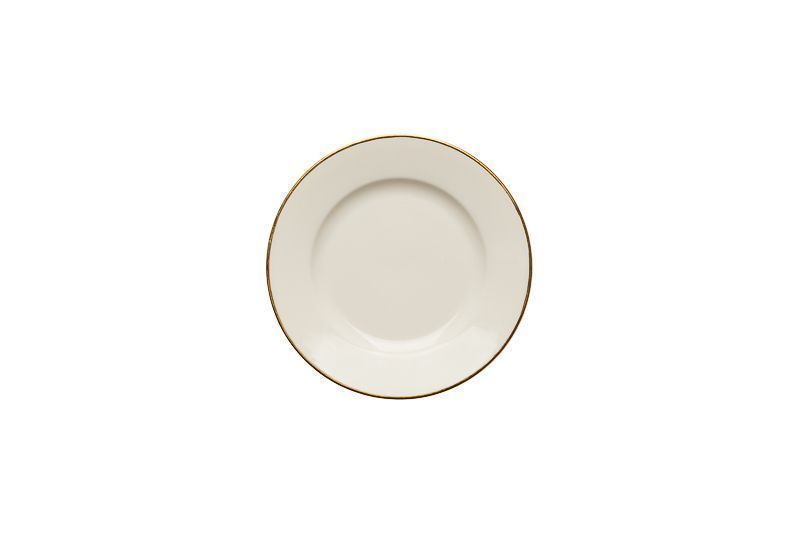Moon gold rim bread plate 17 cm horeca