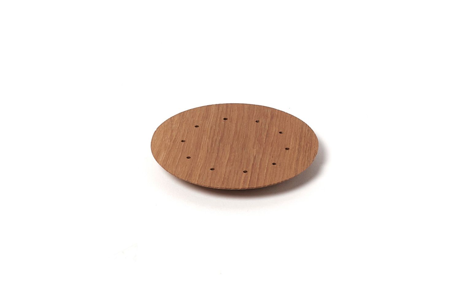 Comas wooden skewer holder disc with holes horeca