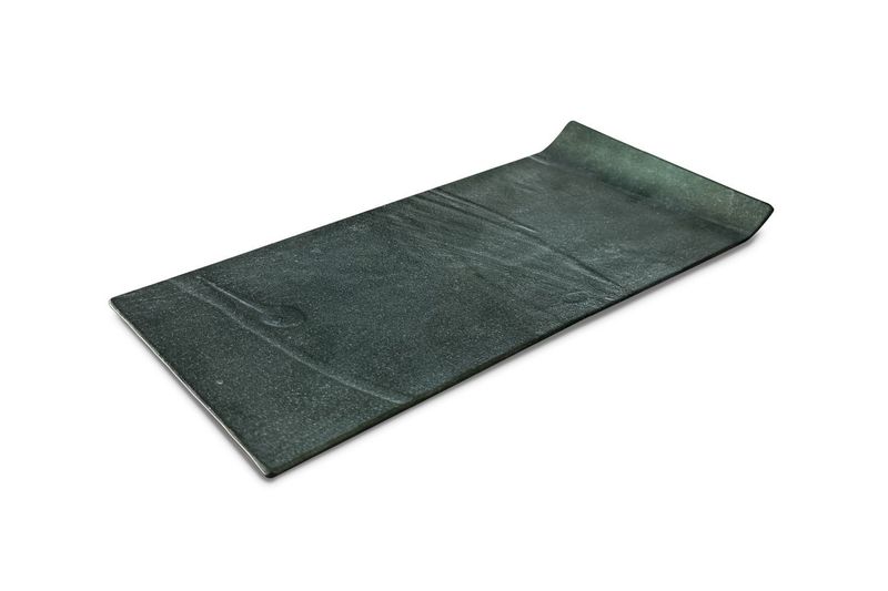 Comas Muna velvet green cutlery rest 11x25 elongated horeca use
