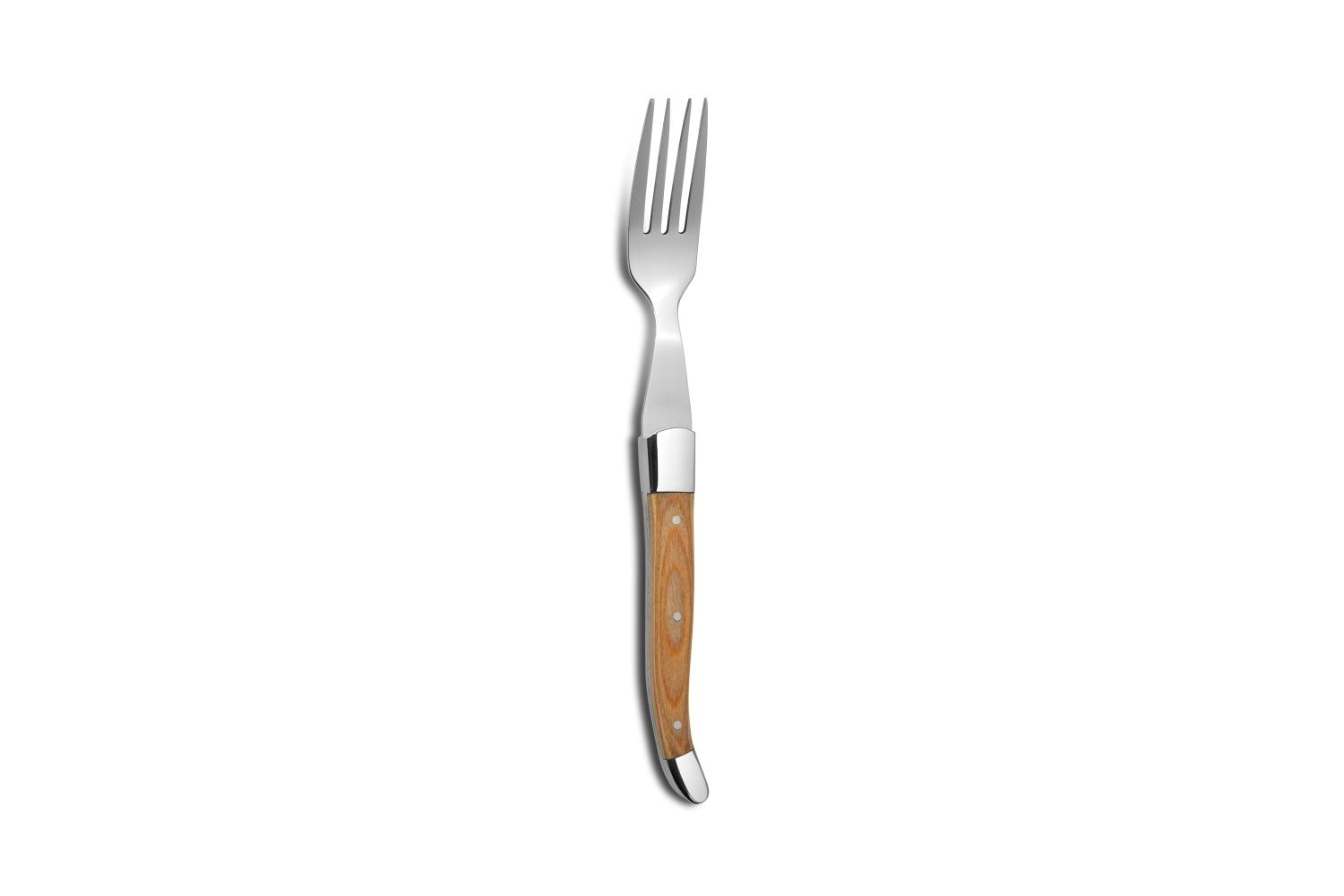 Comas HQ Alps steak fork stainless steel wood handle horeca use