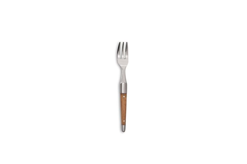 Comas Steakgabel Alps Mini Edelstahl Holzgriff Gastronomie