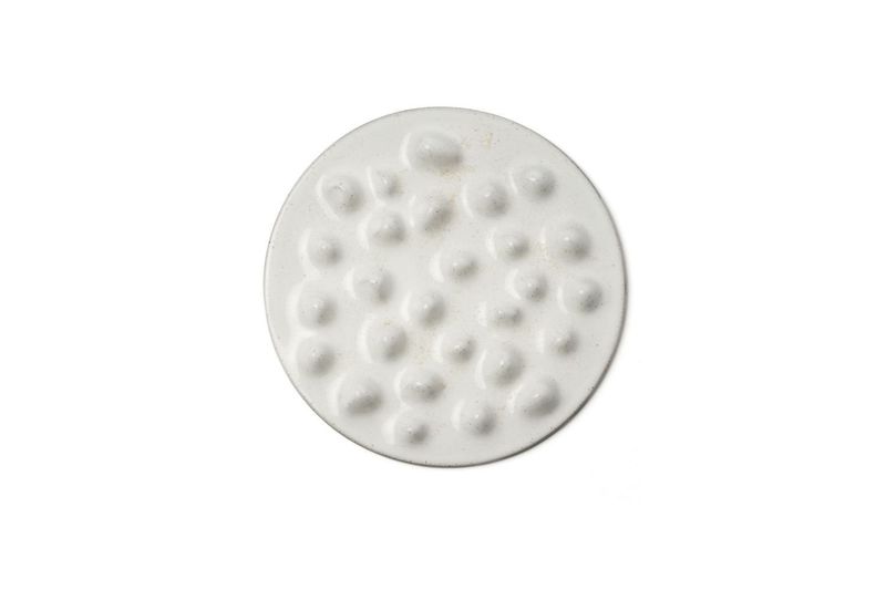 Comas piatto Rocce Dolmen White 21 cm superficie strutturata horeca