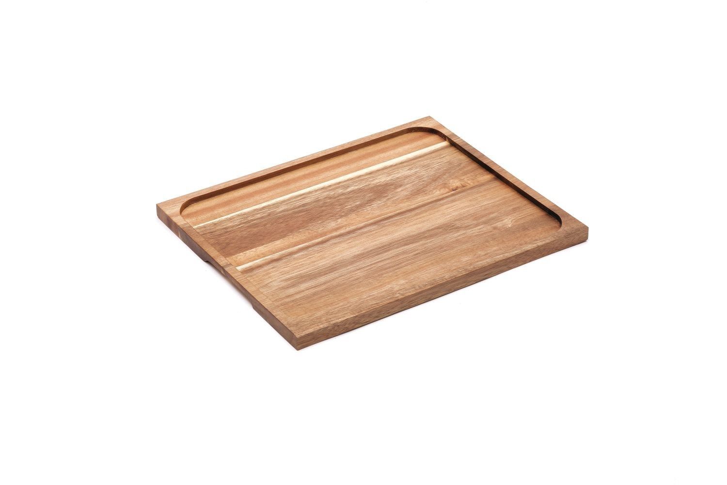 Comas acacia base 32x32 cm for slate tray horeca use