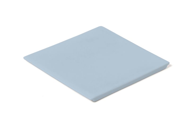 Vassoio porcellana blu Comas 27,75x18,5 cm uso horeca
