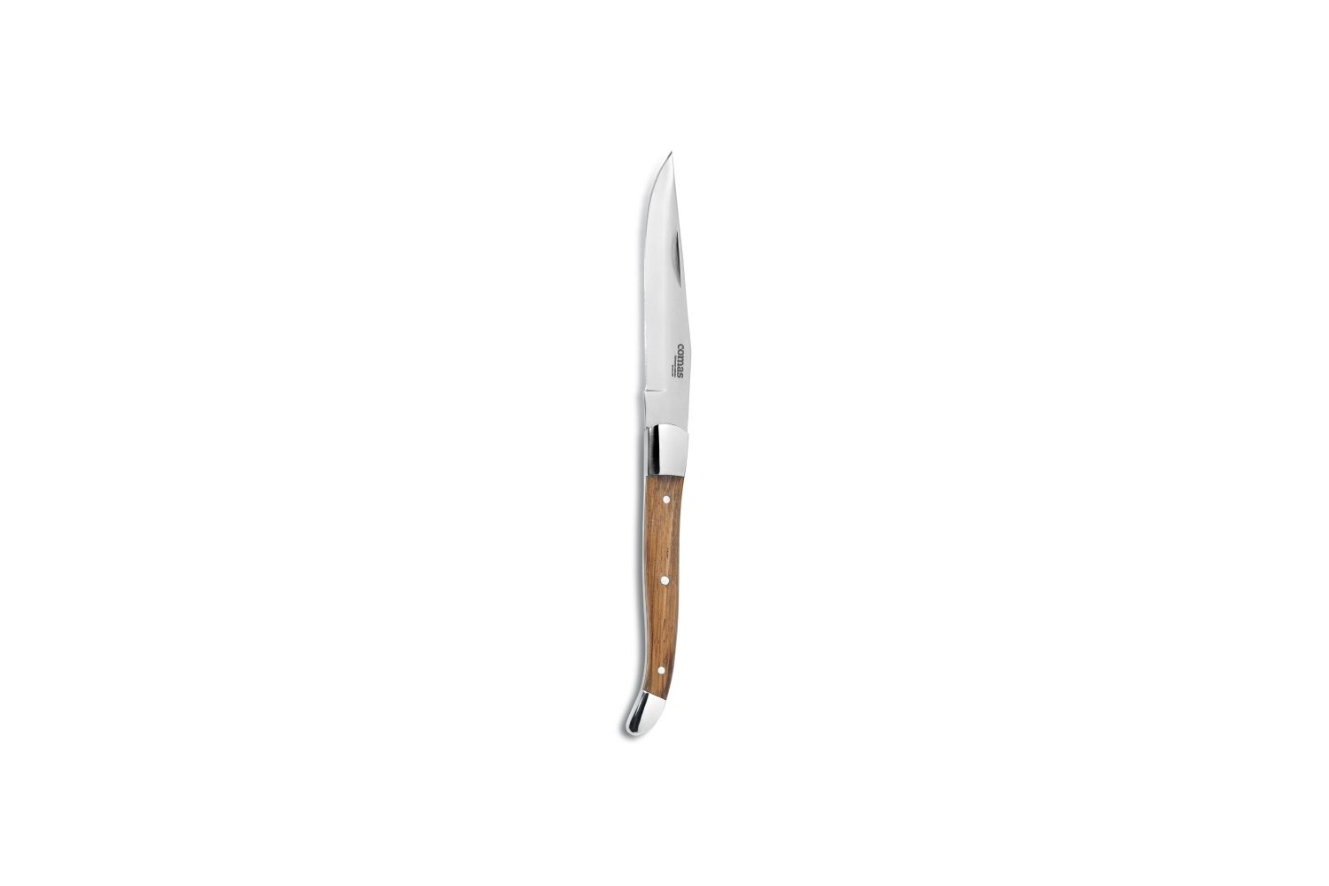 Comas Alps steak knife smooth blade stainless steel horeca