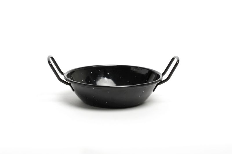 Mini padella profonda Comas 16 cm ferro smaltato
