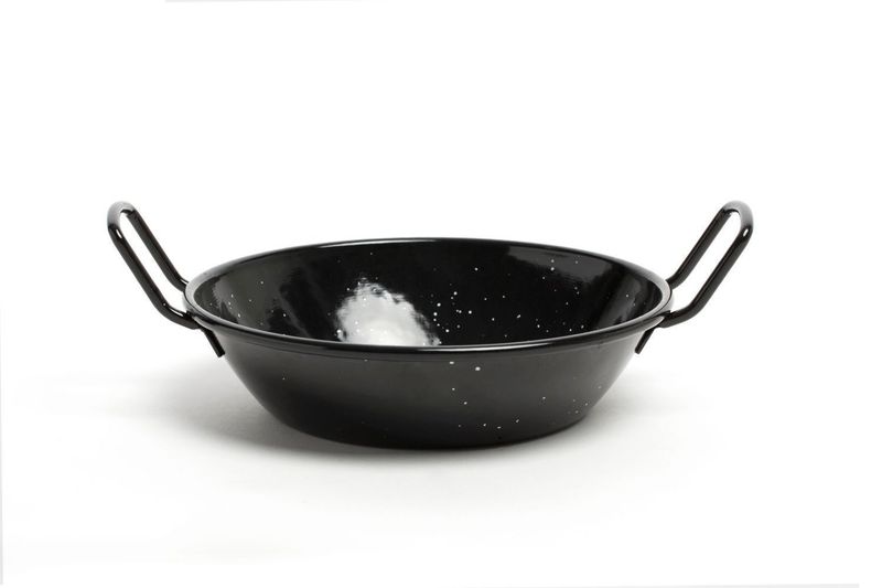 Comas deep pan 20 cm enameled steel
