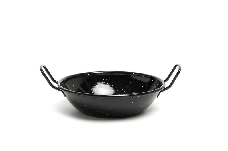 Mini padella profonda Comas 18 cm ferro smaltato