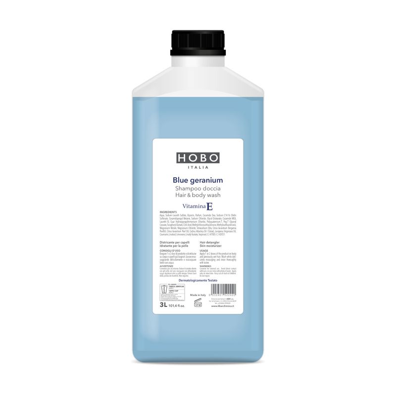 Hobo Blue Geranium 3 L shampoo body wash