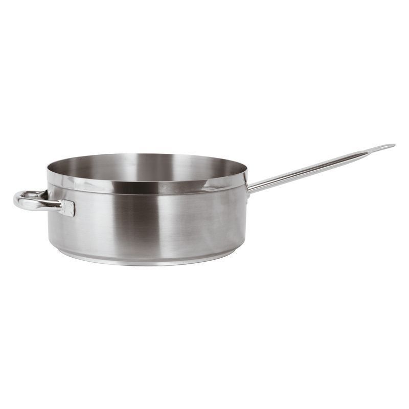 Paderno low saucepan 36 cm satin stainless steel horeca