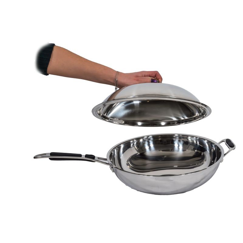 Wok With Lid 36 cm - Casselin