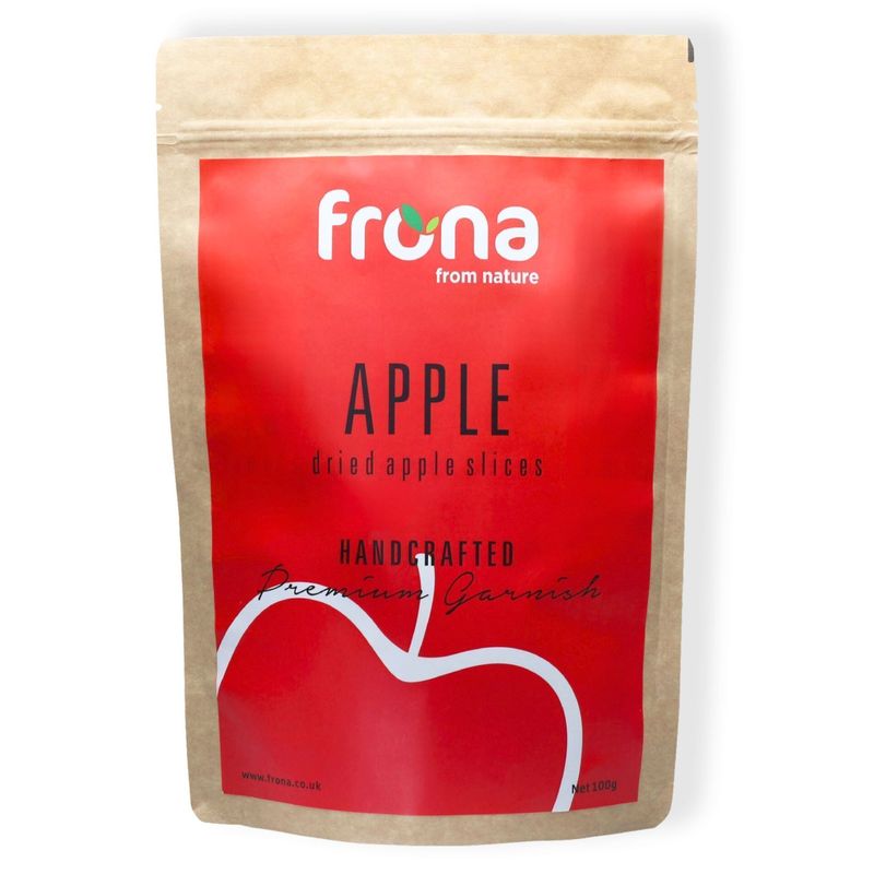 Frona dried apple slices for cocktail garnish