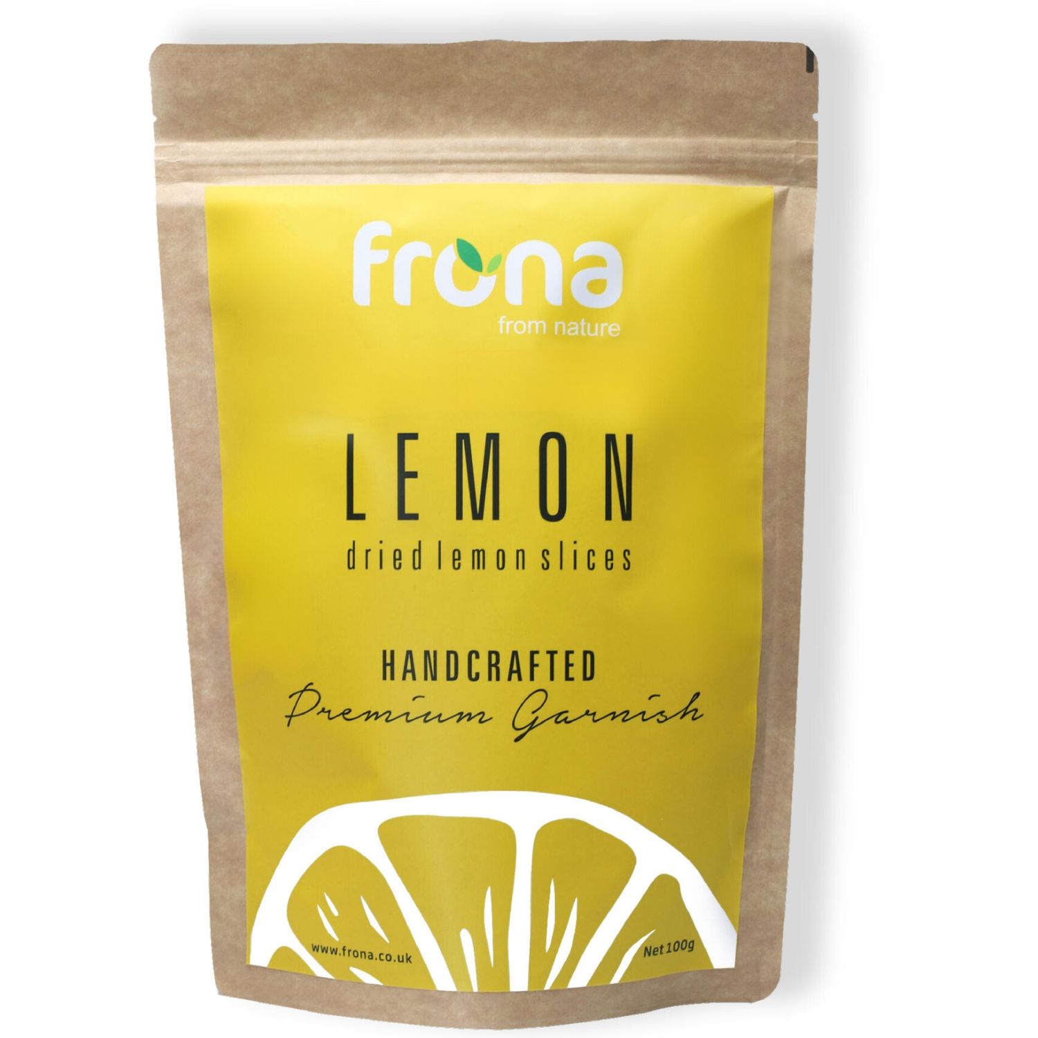 Frona dried lemon slices for cocktail garnish