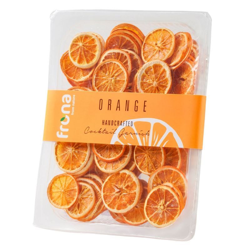 Frona dried orange slices for cocktail garnish