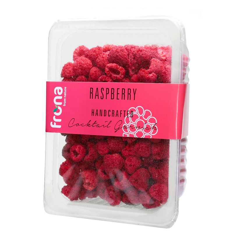 Getrocknete Himbeeren Frona für Cocktails