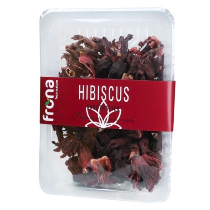 Frona dried hibiscus for cocktail garnish