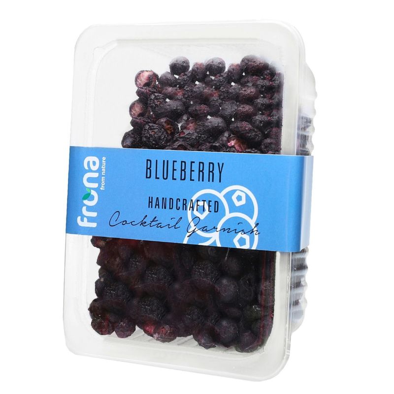 Frona dried blueberry for cocktail garnish