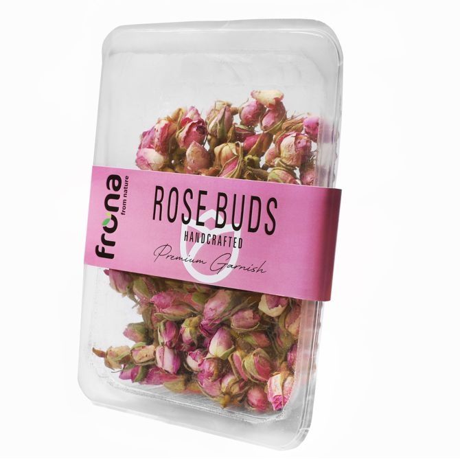Barprofessional dried rose buds for cocktail garnish