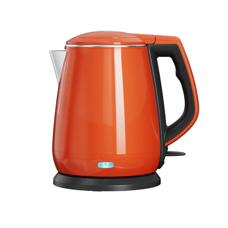 JVD Allure orange double wall kettle 1 l
