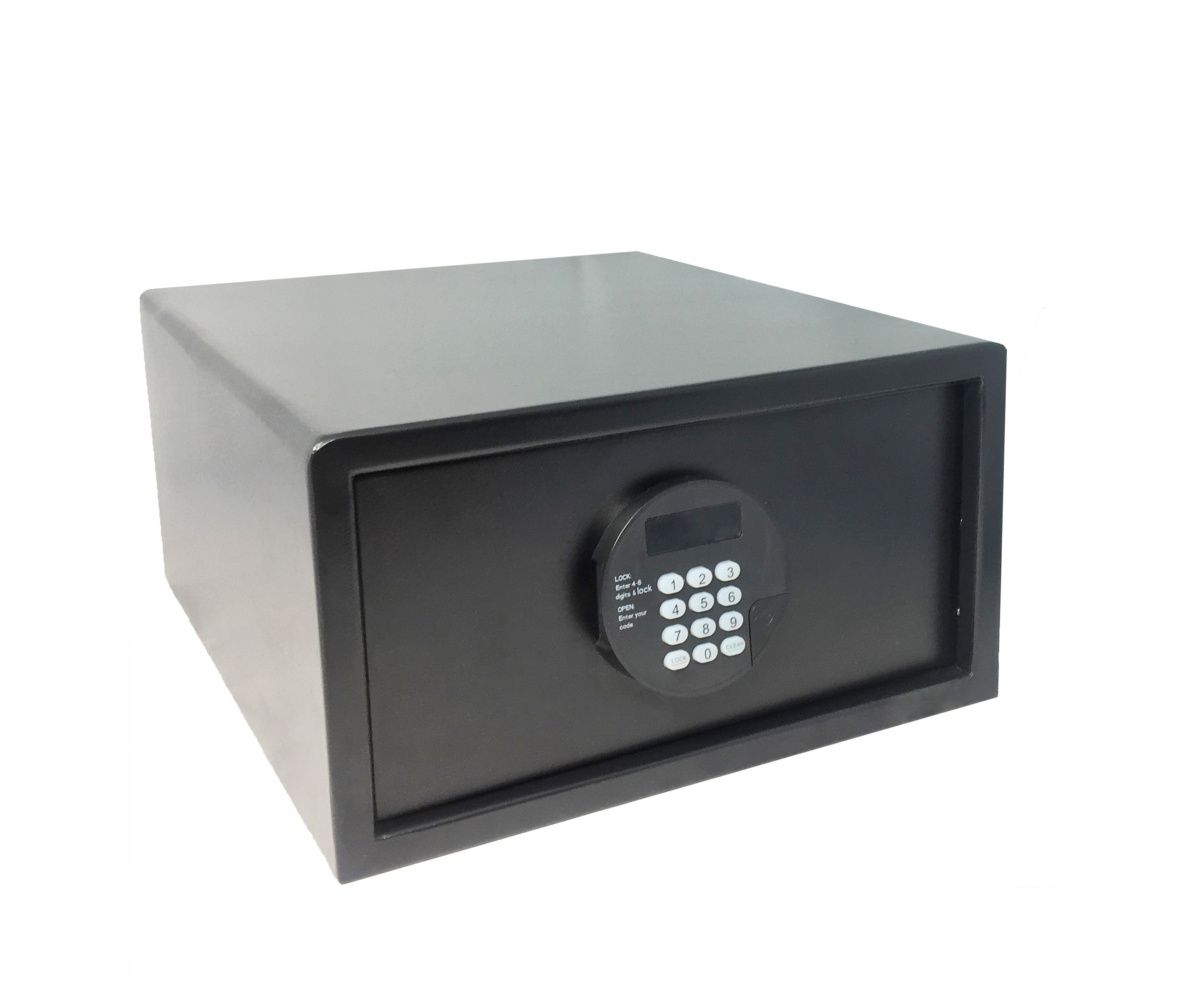 JVD Fortress hotel safe for 14 inch laptop