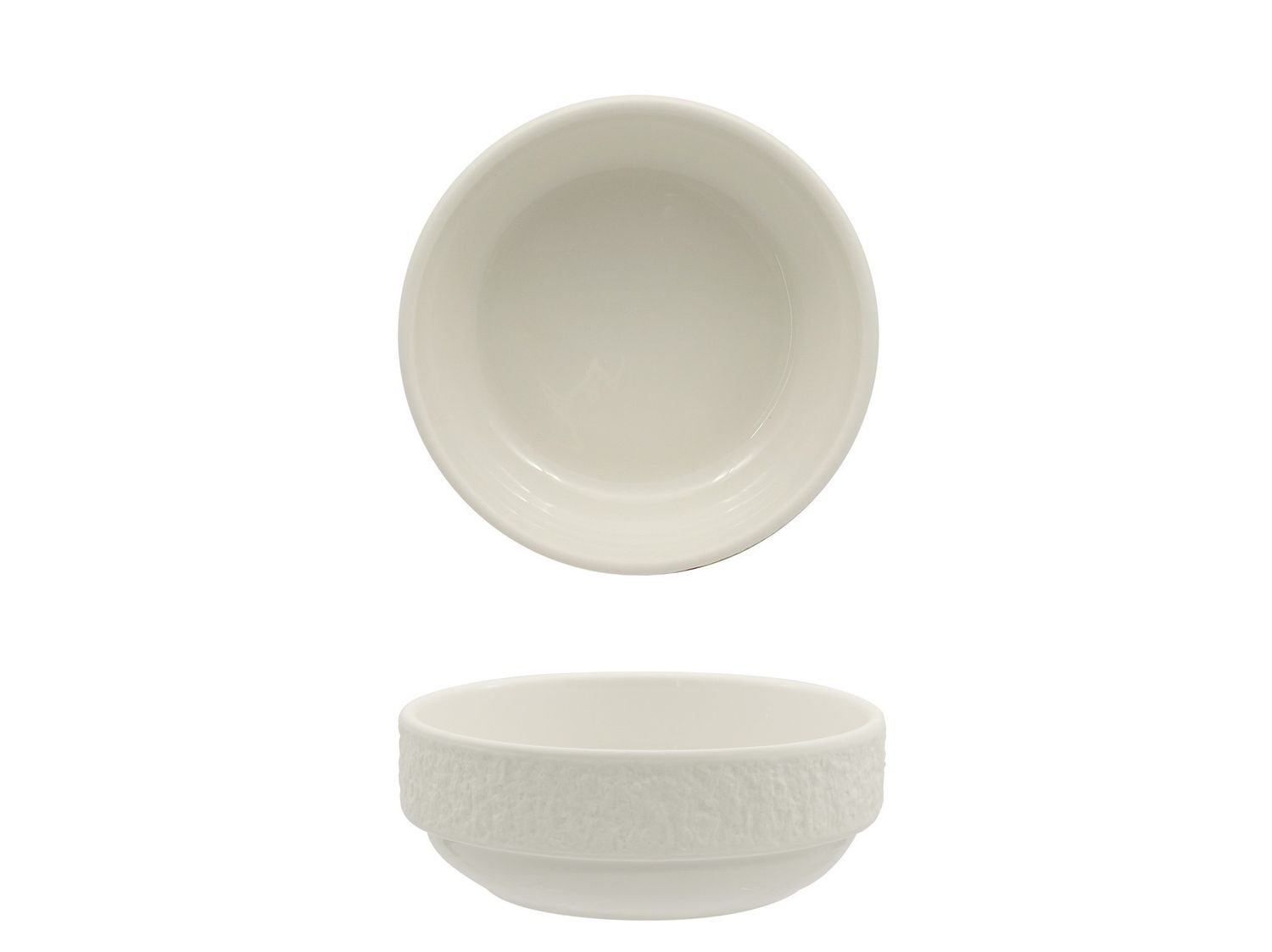 Artika Stone 13 cm porcelain bowl for horeca service
