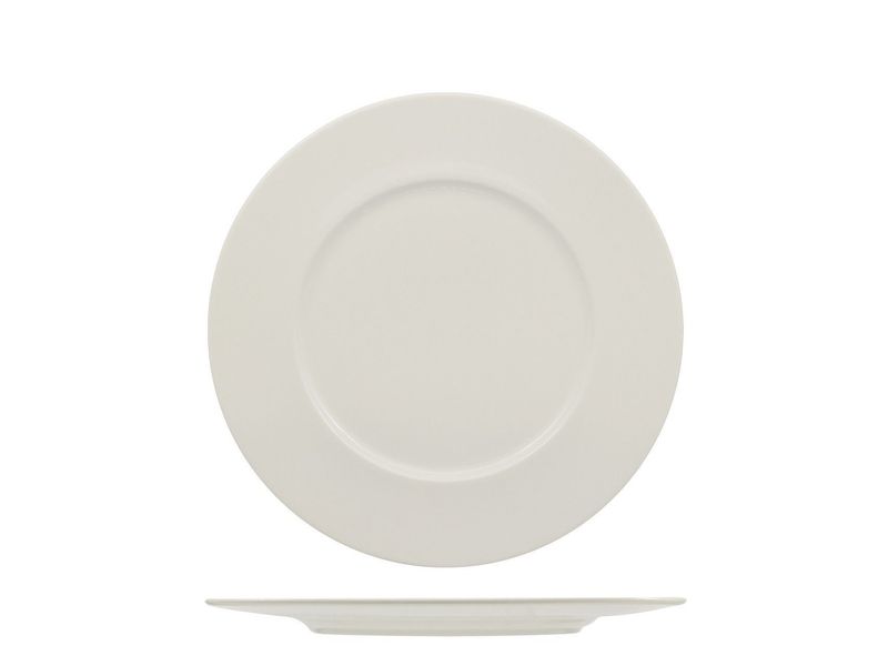 Artika 24 cm porcelain dinner plate for horeca service