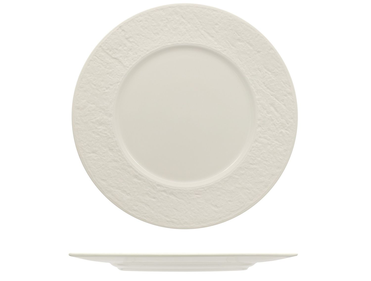 Artika Stone 30.5 cm porcelain dinner plate for horeca service