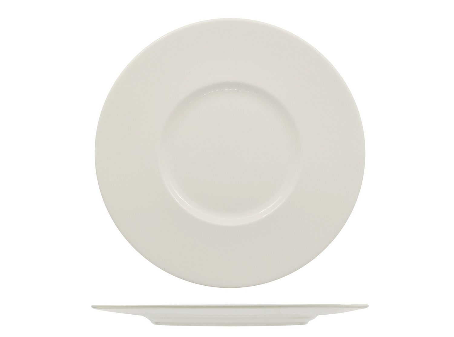 Artika 28 cm porcelain gourmet plate for horeca use