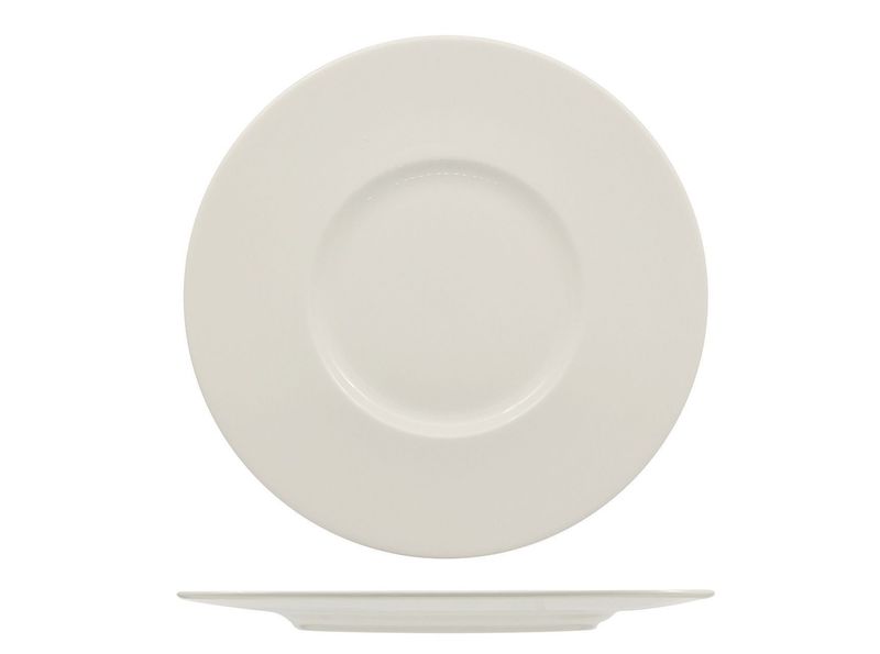 Artika 28 cm porcelain gourmet plate for horeca use