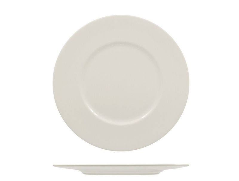 Artika 28 cm porcelain dinner plate for horeca service