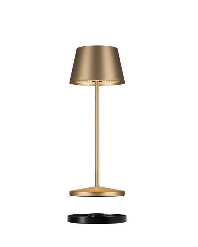 Brushed Gold Seoul Micro RC LED lamp