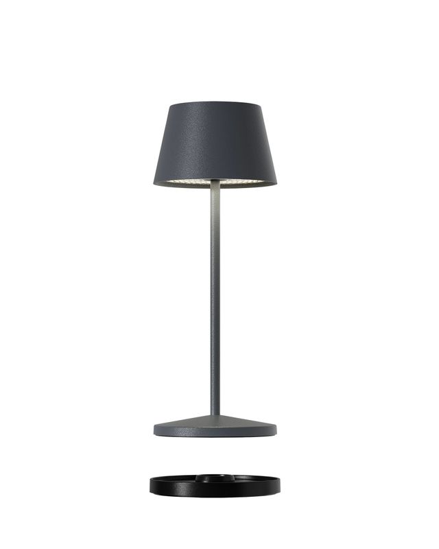 Anthracite Seoul Micro RC LED lamp Villeroy Boch