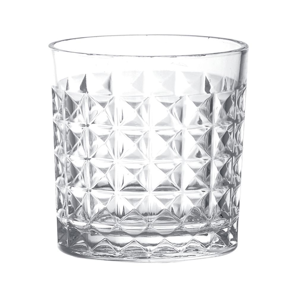 Tognana Artica tumbler 35 cl textured clear glass for horeca