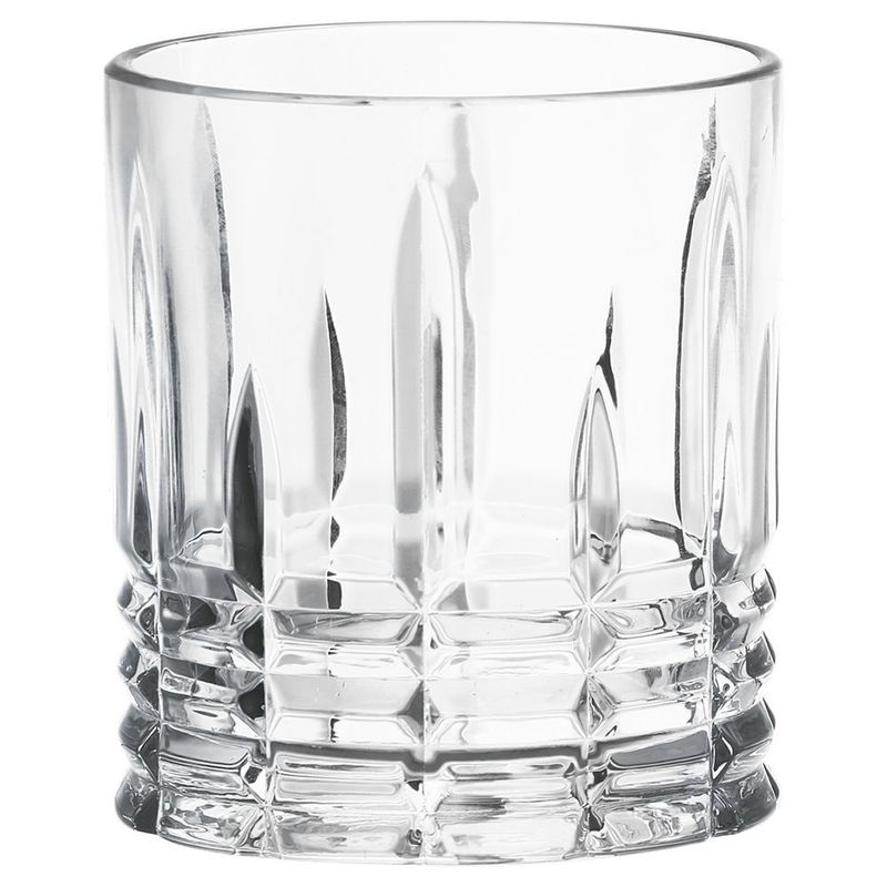 Tognana Lotus tumbler 35 cl textured clear glass for horeca