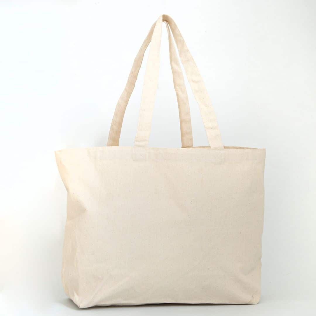 Natural jute shopper with shoulder handles