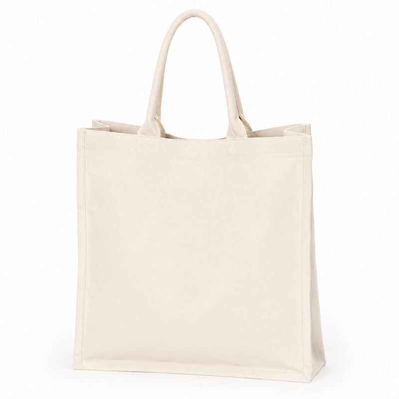 Cotton Shopper Natural 35x35x14 cm - Tirolix