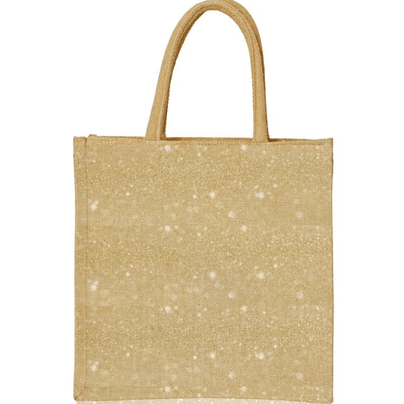 Natural jute shopper 30 x 30 x 19 cm