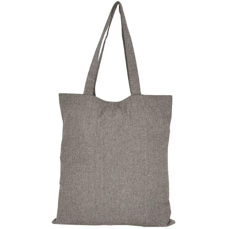 Natural jute shopper with cotton handles