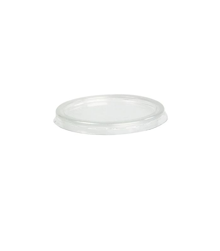 Flat transparent PET lid 7.3 cm Firstpack