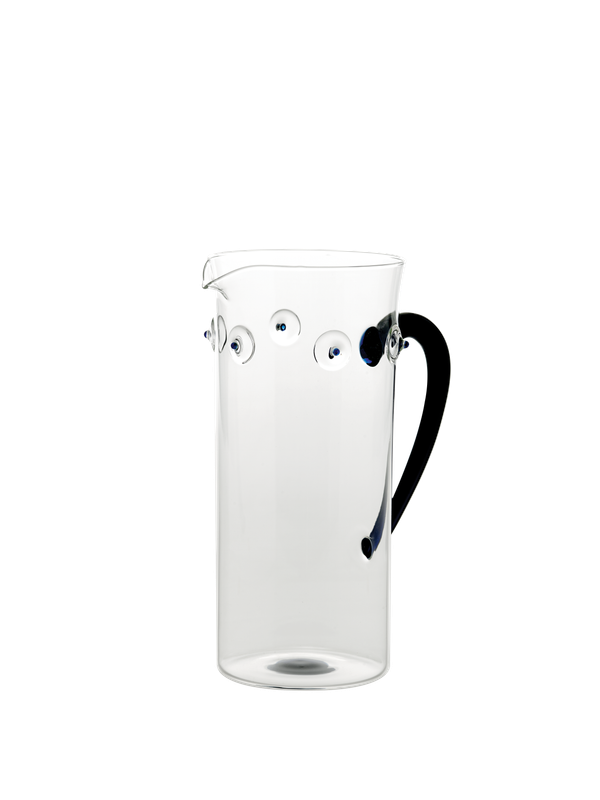 Zafferano Patea blue tall carafe 175 cl