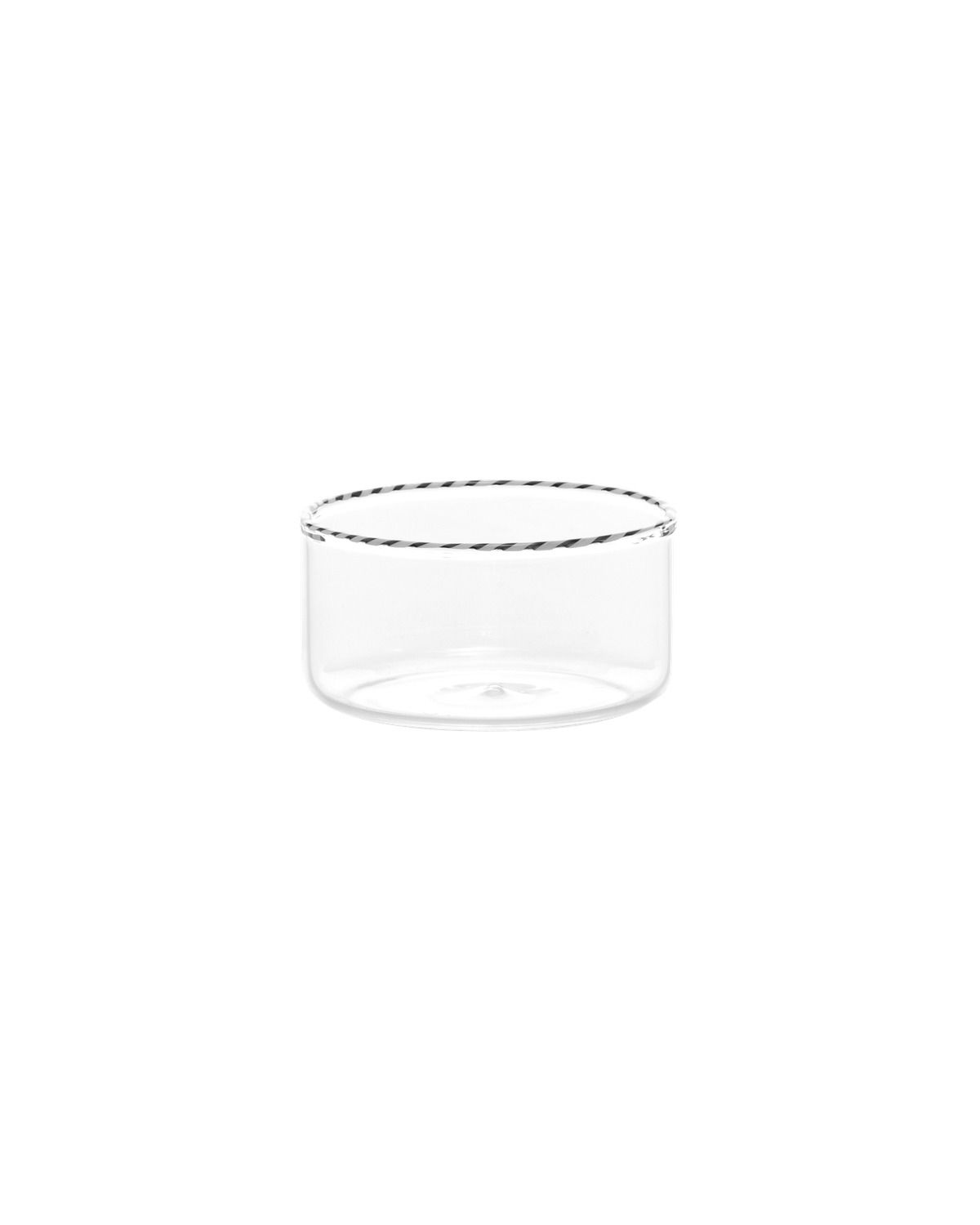 Bowl 42 cl Intrecci White/Black - Zafferano
