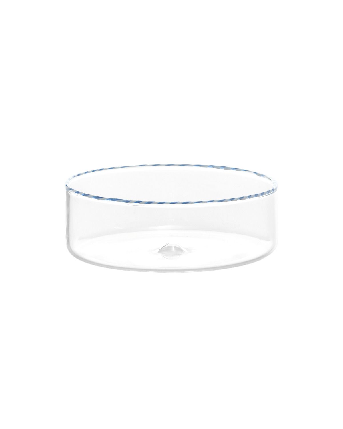 Large Bowl 90 cl Intrecci White/Blue - Zafferano