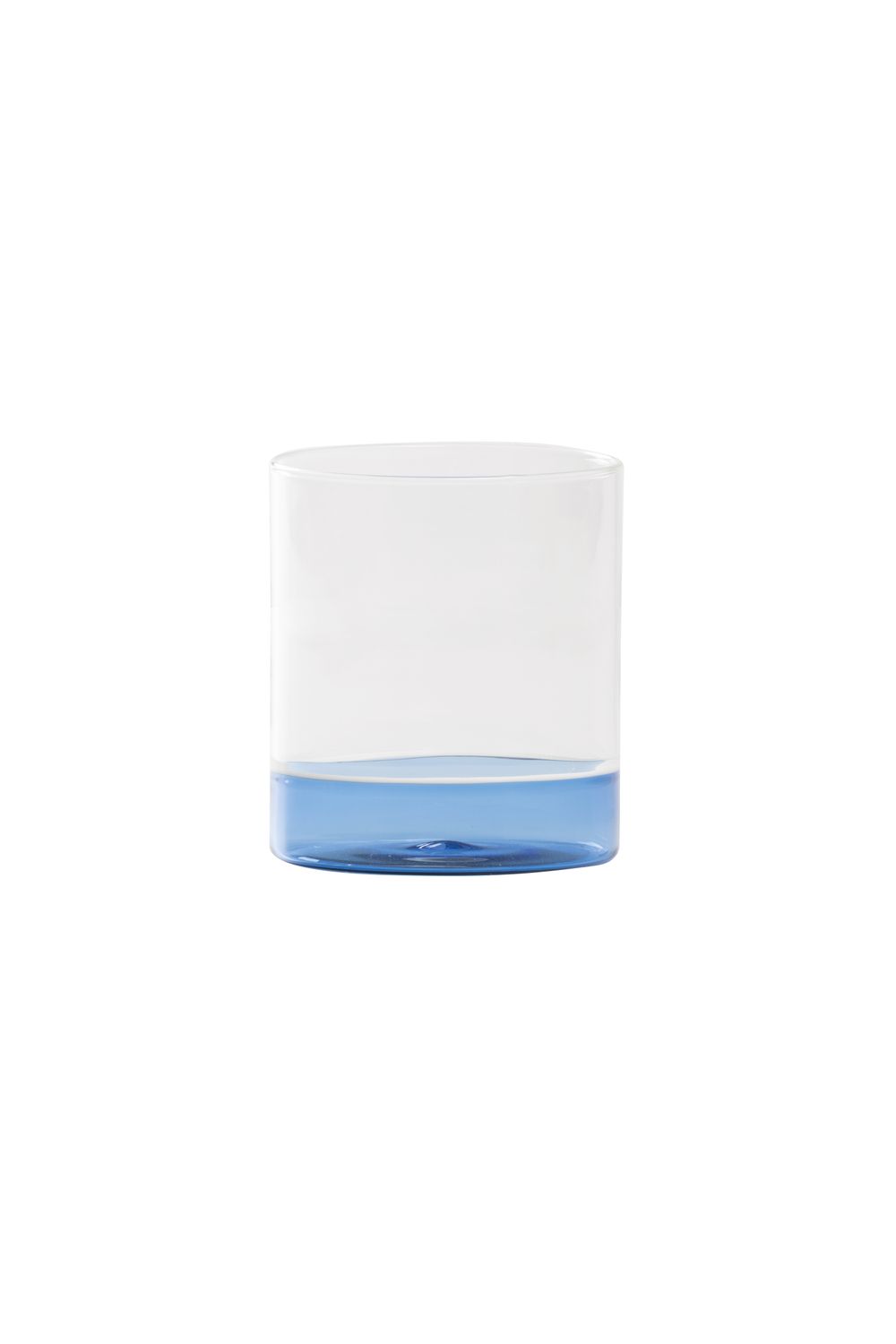 Zafferano Filo Bianco blue tumbler 44 cl
