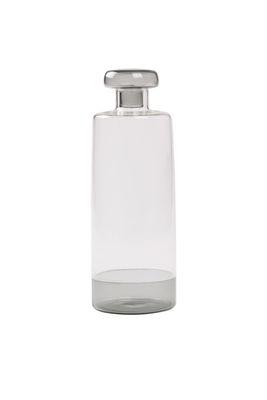 Zafferano Filo Bianco clear glass bottle with grey detail 100 cl