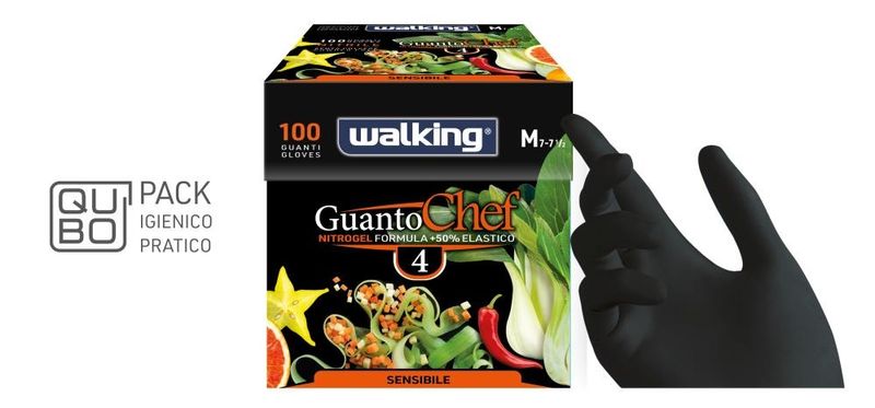 BYO Chef Qubo 4 nitrile gloves size S